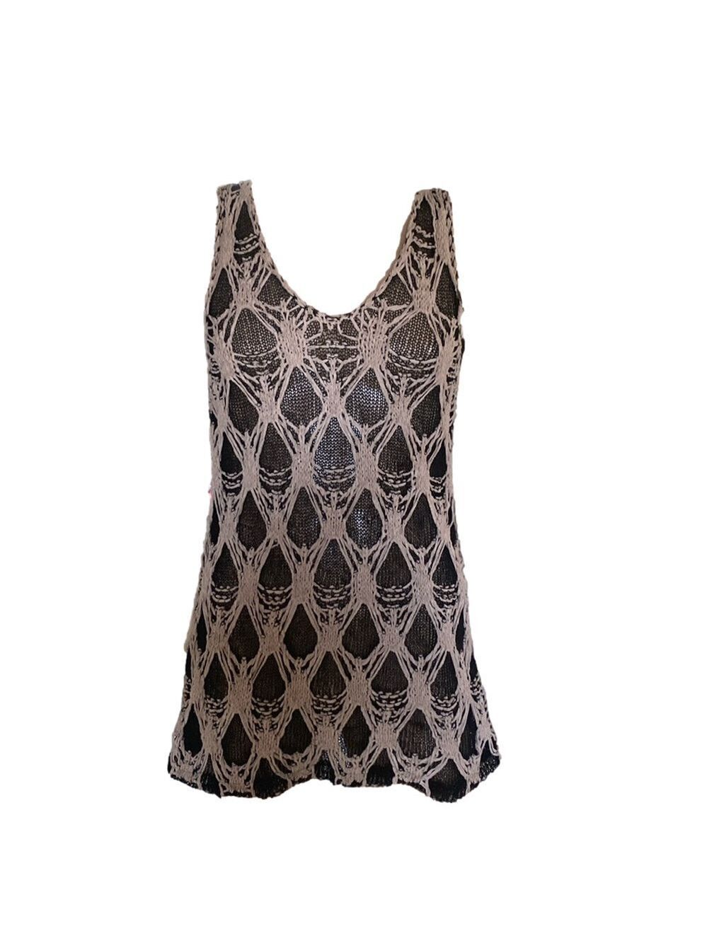 Aldo Martins crochet net dress wb2